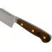 Couteau Santoku alvéolé Wüsthof Crafter forgé 17cm en chêne