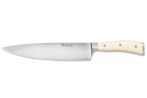 Couteau de chef Wüsthof Classic Ikon blanc forgé 23cm