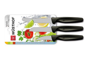 Set 3 couteaux à légumes Wüsthof Colors