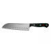 Couteau santoku Wüsthof Gourmet lame alvéolée 17cm