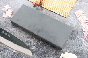 Pierre à aiguiser naturelle artisanale 1Stone Black Shadow 15x6cm grain 12000/15000