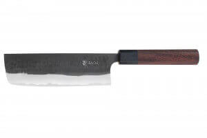Couteau nakiri japonais artisanal Anryu AS 16,5cm
