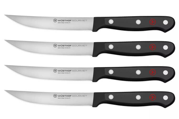 Set 4 couteaux à steak Wüsthof Gourmet 12cm