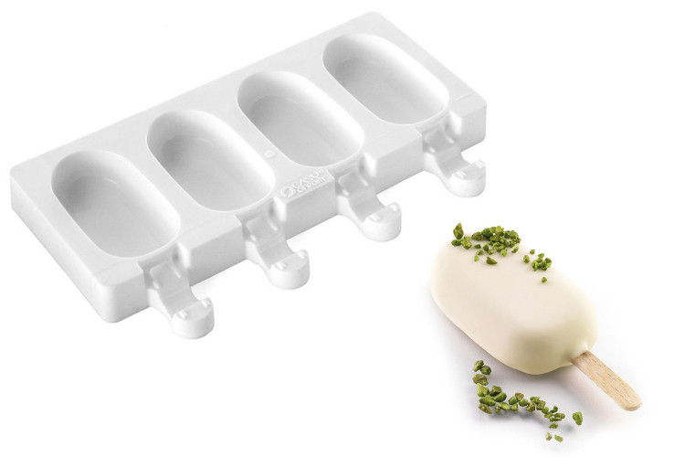 Moule &agrave; glaces Silikomart Mini Classic - 4 empreintes