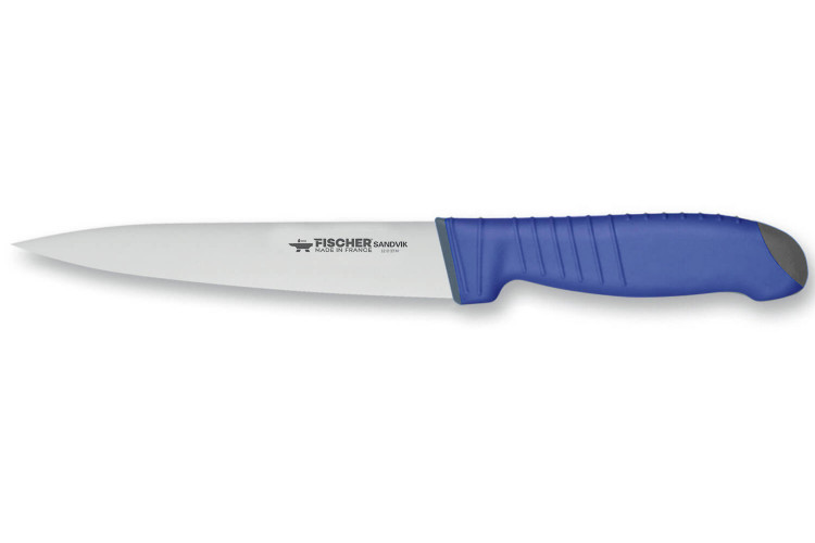 Couteau à saigner 14cm Fischer SANDVIK acier suédois manche ultra confort