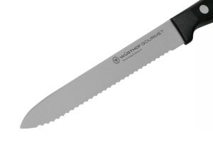 Couteau à saucisson Wüsthof Gourmet lame crantée 14cm