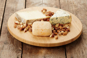 Plateau Tournant Continenta En Bois D'hévéa - Plateau De Service Et à Fromage, Modèle 3015