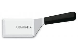 Spatule coudée rectangle 3 Claveles lame 12cm