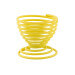 Coquetier spirale Point-Virgule Wire jaune