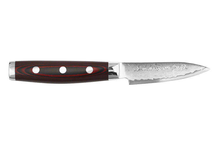 Couteau d'office japonais Yaxell SUPERGOU lame 10cm damas 161 couches