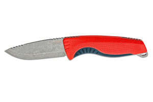 Couteau SOG Aegis FX SGAEGISFXRIN lame 9,3cm manche en nylon/fibres de verre rouge avec étui