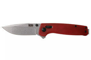Couteau pliant SOG Terminus XR SGTM1023 manche G10 10,8cm rouge