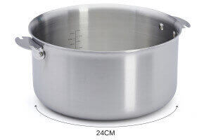 Casserole De Buyer Alchimy Loqy amovible en inox 18/10 multicouches