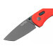 Couteau pliant SOG Aegis AT SGAEGISATRIN manche en nylon/fibres de verre rouge 12,7cm