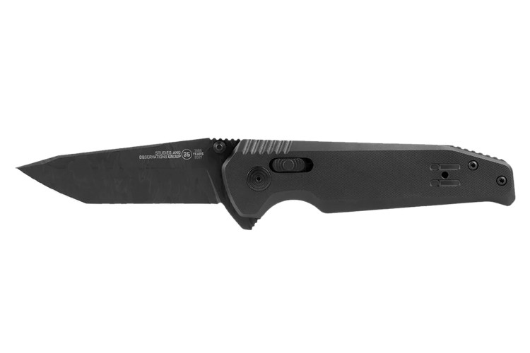 Couteau pliant SOG Vision XR LTE SGVISION35 &Eacute;dition limit&eacute;e manche en titane 11,8cm noir