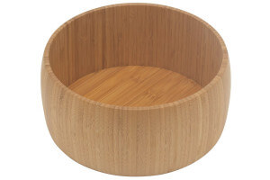 Saladier rond Point Virgule en bambou FSC® 25cm