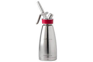 Siphon isotherme professionnel Isi Thermo Whip en inox - 0,5L