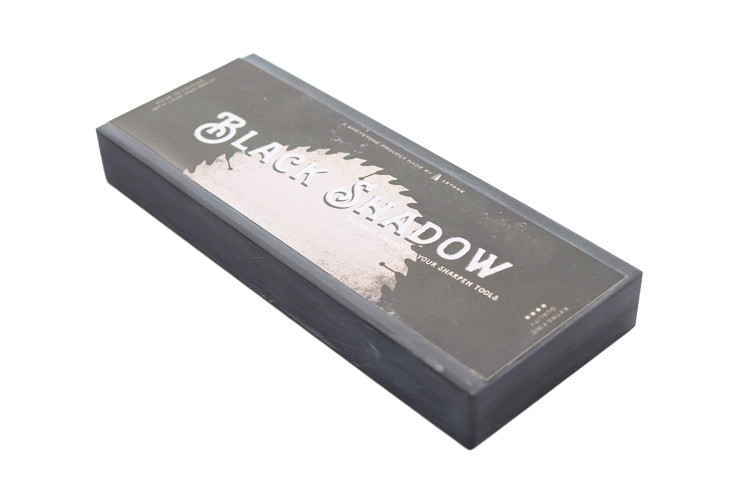 Pierre à aiguiser naturelle artisanale 1Stone Black Shadow 15x6cm grain 12000/15000