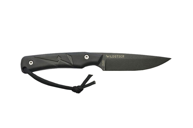 Wildsteer Troll TRO3113 couteau camping noir + étui