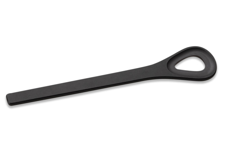 Cuill&egrave;re &agrave; risotto Continenta Duracore 5362 manche en fibres de bois noir 31,5cm