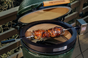 Kit de rôtisserie électrique pour barbecue Big Green Egg Large