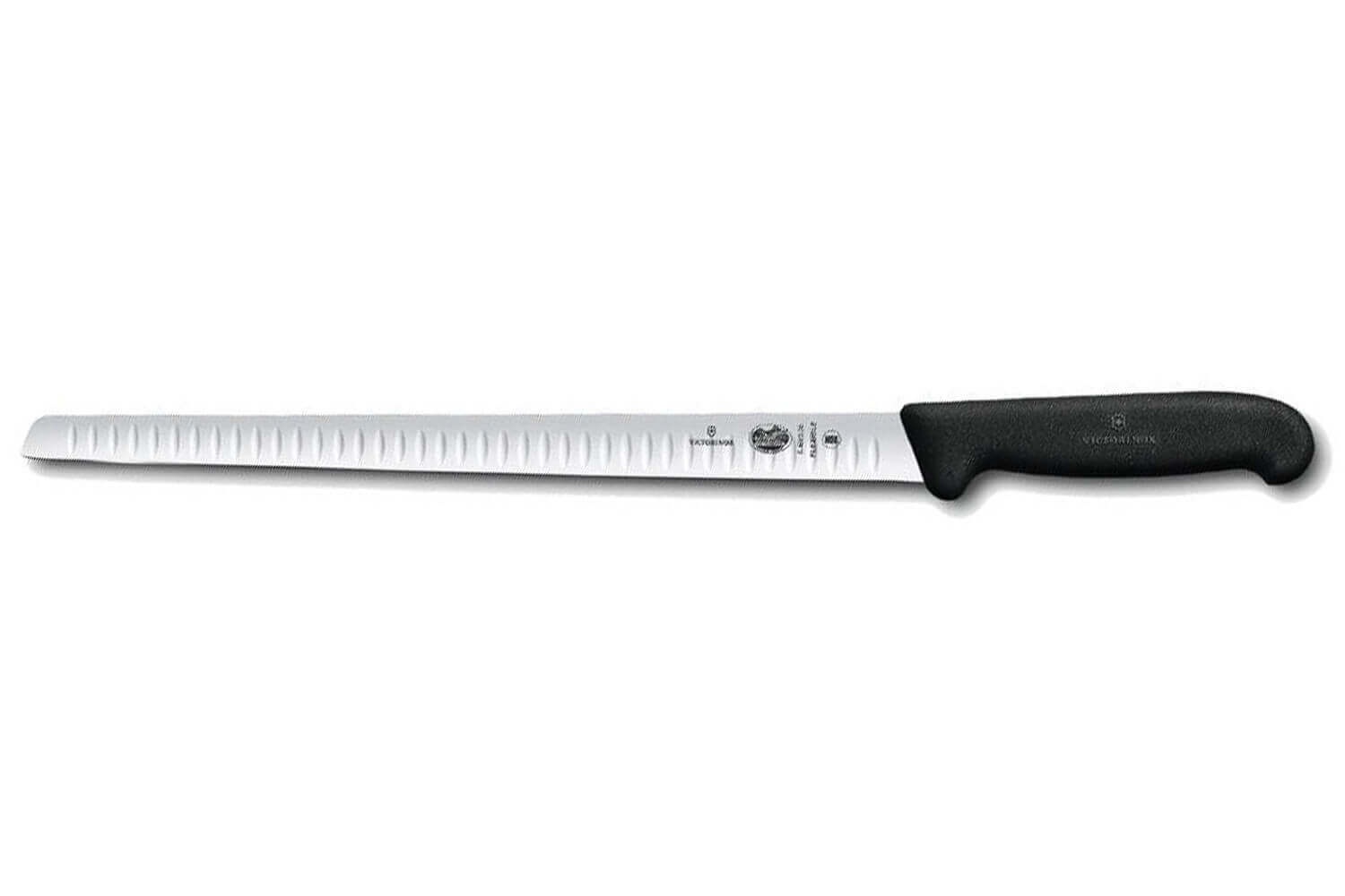 Victorinox Couteau à jambon alvéolé 30cm Fibrox