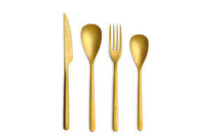 Ménagère 24 couverts Comas Canada Vintage en inox