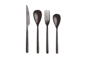 Ménagère 24 couverts Comas Canada Vintage en inox