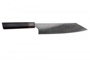 Couteau de chef kiritsuke japonais Kanetsugu Zuiun Kiwami revêtement DLC 21cm