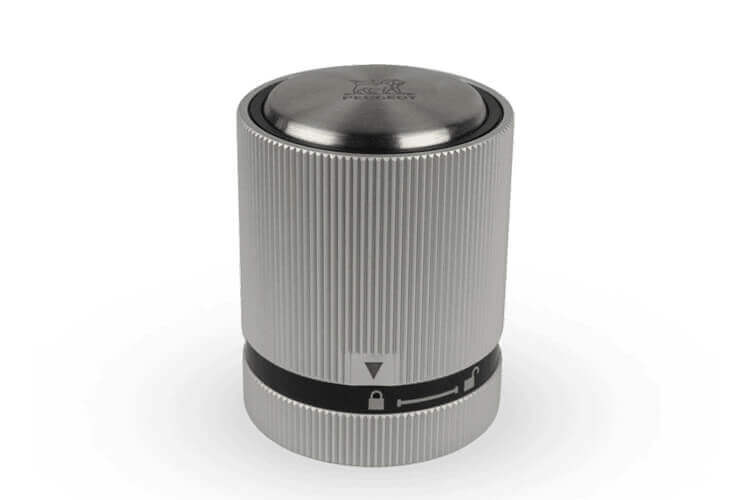Bouchon à champagne Peugeot Line Aluminium gris métallisé