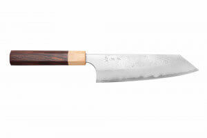 Couteau bunka japonais artisanal Yoshimi Kato AS Nashiji 16,5cm
