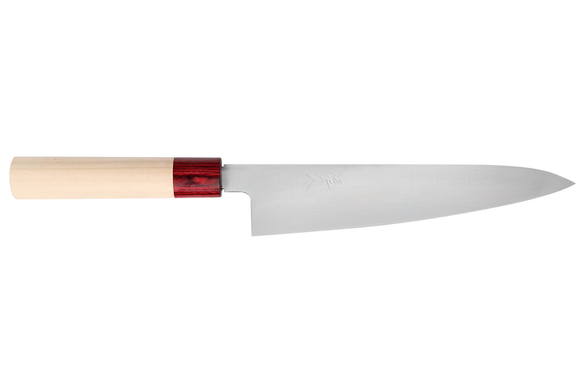 Couteau japonais Santoku 16.5cm Nashiji Urushi - Chroma France
