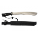 Machette kukri Wildsteer W Tiger WTIG0113N 45cm manche Kraton noir + étui en nylon
