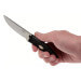 Couteau Fallkniven Kolt Knife KK lame 8,5cm manche thermorun noir + étui en zytel/cuir