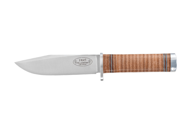 Couteau Fallkniven Frej NL4 lame 13cm manche cuir + &eacute;tui en cuir