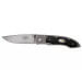 Couteau pliant Fallkniven P3G manche fibre de carbone noir 10,3cm + étui Cordura