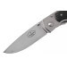 Couteau pliant Fallkniven P3G manche fibre de carbone noir 10,3cm + étui Cordura