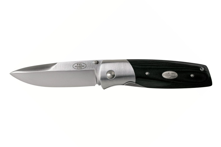 Couteau pliant Fallkniven PXLBM Black manche micarta noir 11cm