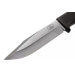 Couteau Fallkniven S1L Forest Knife lame 13cm manche thermorun noir + étui en cuir