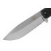 Couteau Fallkniven S1X Forest Knife lame satinée 13cm manche Thermorun noir + étui Zytel