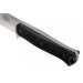 Couteau Fallkniven S1X Forest Knife lame satinée 13cm manche Thermorun noir + étui Zytel