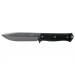 Couteau Fallkniven S1xb Tungsten Carbide lame noire 13cm manche Thermorun noir + étui Zytel