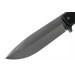 Couteau Fallkniven S1xb Tungsten Carbide lame noire 13cm manche Thermorun noir + étui Zytel
