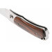 Couteau pliant Fallkniven U1 Elmax manche Desert Ironwood 8,6cm + étui Cordura