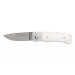 Couteau pliant Fallkniven U1EY Elmax manche Elforyn imitation ivoire 8,6cm + étui Cordura
