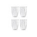 Set de 4 verres Guzzini Dolcevita en polymère biosourcé