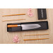 Couteau santoku japonais 16,7cm Suncraft Senzo manche en magnolia