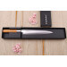 Couteau sashimi japonais 21cm Suncraft Senzo manche en magnolia