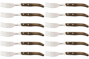 Set de 12 fourchettes à steak Tramontina French 22cm