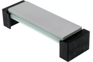 Set 3 pierres à aiguiser japonaises Shapton Glass Stone 50308 grains 500, 2000 et 8000 + support